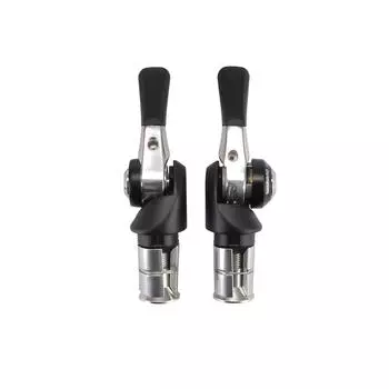Комплект левого и правого рычага SHIMANO X10S SL-BS79 2/3 (Трение) SL-BS79 серебряный