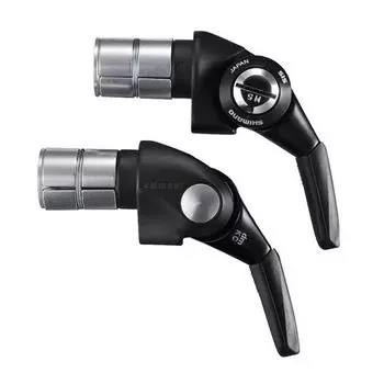 Комплект левого и правого рычага SHIMANO X11S SL-BSR1 2/3 (Трение) SL-BSR1 чистый