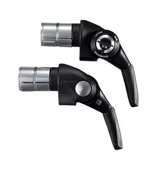 Комплект левого и правого рычага SHIMANO X11S SL-BSR1 2/3 (Трение) SL-BSR1 чистый