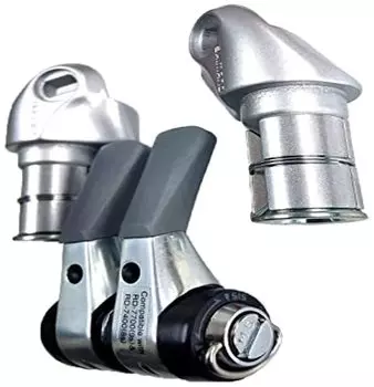 Комплект левого и правого рычага SHIMANO X9S SL-BS77 2/3 (Трение) SL-BS77 серебряный