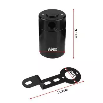 Комплект маслоуловителя и маслоотделителя для Chevrolet Silverado 1500/GMC Sierra 1500 2014-2018 гг., Chevy Tahoe/Suburban/GMC 2015-2020 гг. чёрный