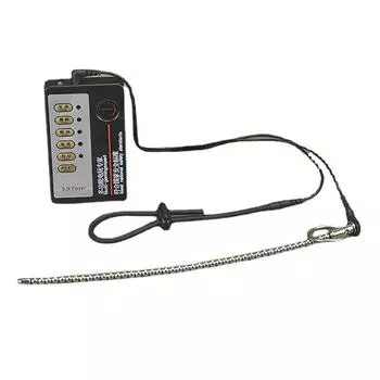 Комплект массажеров с электрошоковой пробкой и кольцом для пениса