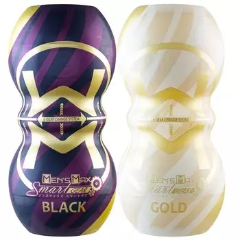 Комплект Max Smart Gear мужской 2 предмета (Черный + Золотой) белый