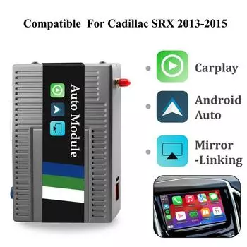 Комплект модернизации беспроводного CarPlay от Sinairyu для Cadillac SRX 2013-2015 Android Auto Mirror Link CarPlay