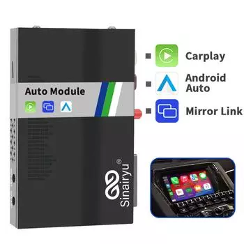Комплект модернизации Sinairyu Wireless Apple Carplay Android Auto, совместимый с Lamborghini Aventador LP-700 2012-2018 Mirror-Link