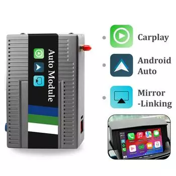 Комплект модернизации Sinairyu Wireless CarPlay Android Auto Mirror-Link, совместимый с Cadillac CTS 2009-2012 AirPlay CarPlay