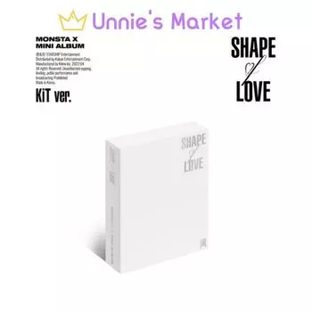 Комплект MONSTA X - SHAPE OF LOVE Ver. 1EA