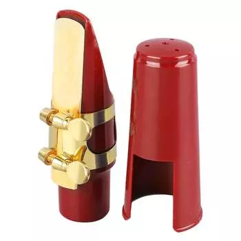 Комплект мундштука для альт-саксофона, чехол для саксофона, лигатура, аксессуары для инструментов для замены