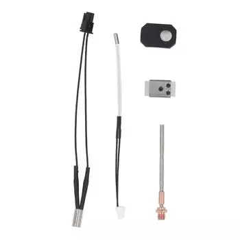 Комплект нагревательного блока Hotend из алюминия для 3D-принтера Prusa MK4 с биметаллическим нагревательным стержнем термистора