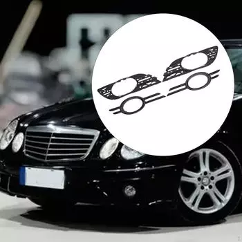 Комплект накладок на решетки передних противотуманных фар 2118851174 Декоративные автомобильные аксессуары Простая установка