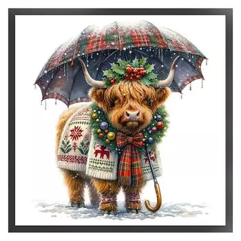 Комплект наклеек из ko-Baumwolle 11 CT, набор Kreuzstich-Set с Tiermoti 1