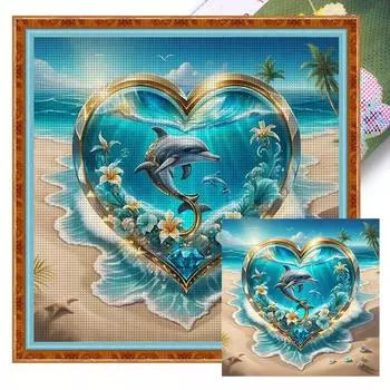 Комплект наклеек из ko-Baumwolle 11 CT, набор Kreuzstich-Set с Tiermoti 3