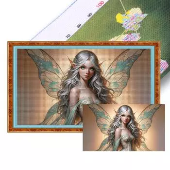 Комплект наклеек из ko-Baumwolle 11 CT beruckt Kreuzstich-Set «Prinzessin» 3