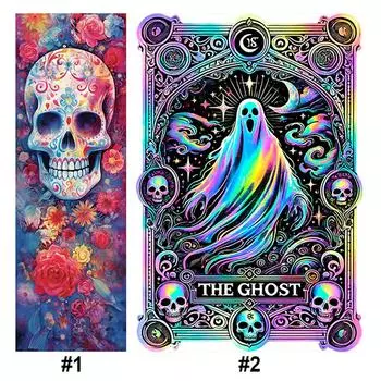 Комплект наклеек из комплекта ko-Baumwolle 11 CT beruckt Totenkopf-Kreuzstich-S 2