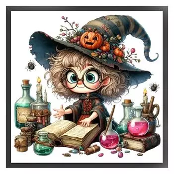 Комплект наклеек из комплекта ko-Baumwolle 11 CT beruckt Hexen-Kreuzstich-Set Art.-N 1