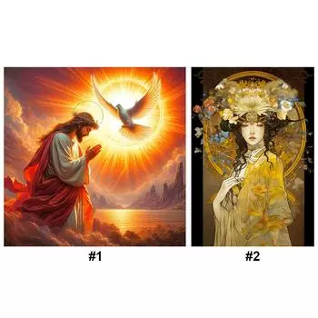 Комплект наклеек из набора ko-Baumwolle 11 CT с надписью Mdchen-Jesus-Kreuzsti