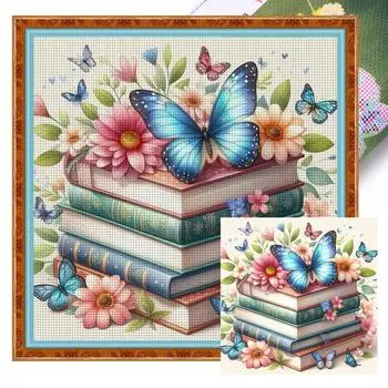 Комплект наклеек из набора ko-Baumwolle 11 CT Stillleben-Kreuzstic 1