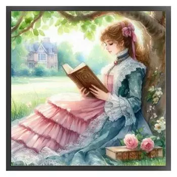 Комплект наклеек Kreuzstichset из ko-Baumwolle 11 CT beruckt Mdchen-Kreu 1