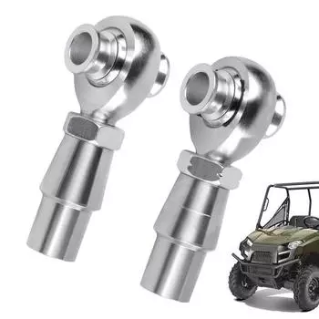 Комплект наконечников тяг Heim Joint, 2 шт. наконечники тяг, хромомолибденовые наконечники тяг для сочлененного датчика смещения с соединителем Heim Joints