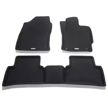 Комплект напольных ковриков Clazzio 3D Type для 1 автомобиля Corolla Sport Gasoline 2WD AT NRE210H Corolla Sport Hybrid Car H30/8~ / H30/6~ ZWE211H/21 [5EETB1211K] чёрный