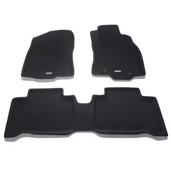 Комплект напольных ковриков Clazzio 3D Type для 1 гибрида серии 60 после MC, НОВЫЙ резиновый тип, черный Harrier/Harrier H29(2017)/6~R2(2020)/6 ET-1151 [5EETB1151K] чёрный