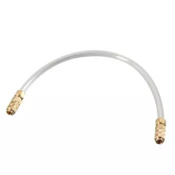 Комплект наполнителя гидравлического рулевого управления Комплект для прокачки Заправочная трубка Морской инструмент Не ржавеет Быстроразъемное соединение Профессиональный прозрачный