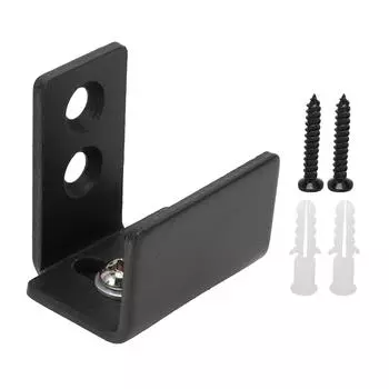 Комплект направляющих для пола амбарной двери, нижняя направляющая с прорезями из углеродистой стали, фурнитура для раздвижной двери