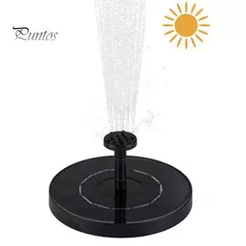 Комплект насоса для фонтана на солнечной батарее, фонтан для поилки птиц на солнечной батарее с 6 распылительными насадками, плавающий насос для фонтана на солнечной батарее для пруда, бассейна и поилки птиц 13cm