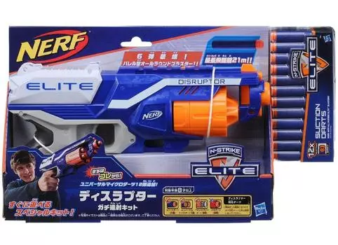 Комплект Nerf Elite Disruptor Gachi Rapid Fire N-Strike