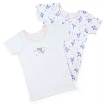 Комплект нижнего белья Sanrio Kuromi Kids с коротким рукавом из 2 шт. 120 см539007