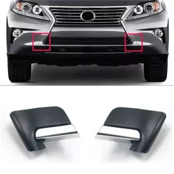 Комплект нижней накладки переднего бампера и крышки буксировочного крюка для Rx350 Rx450H Base 2013-2015