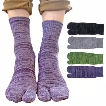 Комплект носков Tabi Short Length Socks Soles Cushion Pile Mixed Color Tabi Socks A Color [NAKAMAJITA] 22,5-25 см 7 пар для мужчин и женщин