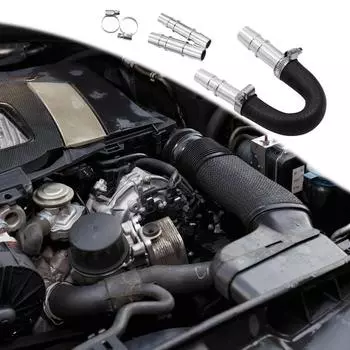 Комплект обхода сердечника подогревателя двигателя Комплект обхода сердечника Комплект обхода алюминиевого сердечника со шлангом 5/8 дюйма и 3/4 дюйма для устранения большинства распространенных утечек CHINA