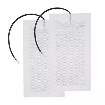 Комплект обогревателя сиденья из углеродного волокна 12 В, высокая температура с переключателем низкой температуры, чехол для сиденья с подогревом и подогревом