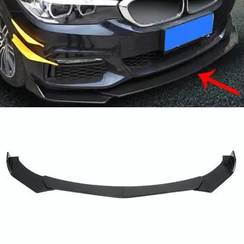 Комплект обвеса для Lancer Передний бампер Lip Splitte Body Kit Spoiler Glossy Black Подходит для чёрный