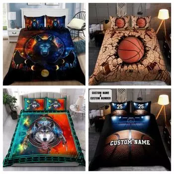 Комплект одеял Tmarc Tee Комплект постельного белья с изображением кота по индивидуальному заказу и цветочным узором, подарок для любителя кошек Нет Single 135x200cm