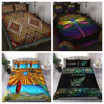 Комплект одеяла кактусовый садовый комплект постельного белья домашний текстиль наволочка Single 135x200cm