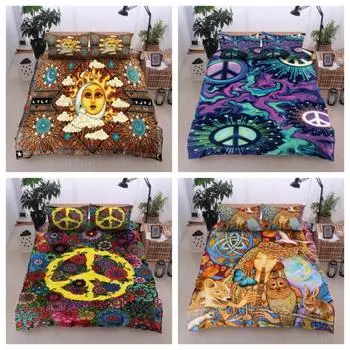 Комплект одеяла Tmarc Tee Beautiful Art Африканская девушка Постельное белье Домашние покрывала Single 135x200cm