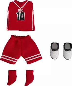 Комплект одежды для куклы Nendoroid: баскетбольная форма [красный]