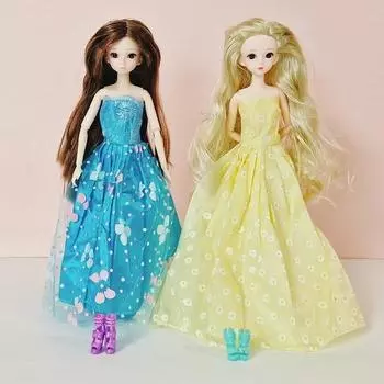 Комплект одежды для куклы Smile Baby Mimi Juju, платье, 2 предмета, Style2