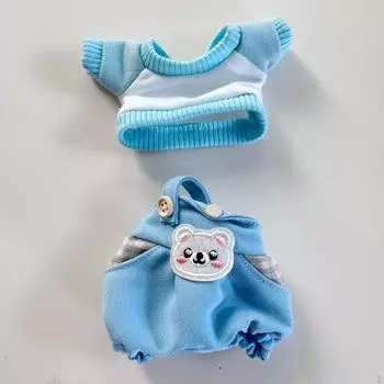 Комплект одежды для кукол Bear Design Ideal Girls Подарки на день рождения DIY Аксессуары синий