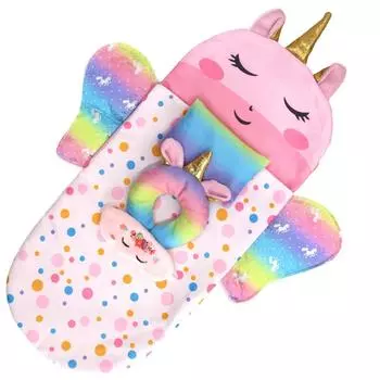 Комплект одежды для кукол и спального мешка для кукол, в который входят платье, подушка, спальный мешок, игрушки, игровой набор для куклы 10-12 дюймов