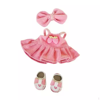Комплект одежды для кукол, костюм и аксессуары 17 см Подарки детям Clothes