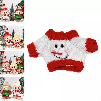 Комплект одежды для кукол на Рождество свитер наряд 6,69 дюйма образовательный фотореквизит Snowman