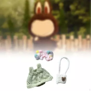 Комплект одежды для мини-куклы с брелоком style J