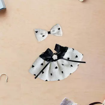 Комплект одежды для плюшевых кукол 15-17 см, аксессуары для переодевания heart