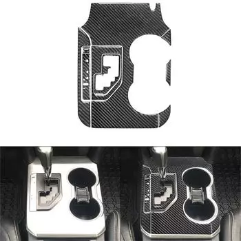 Комплект панели переключения передач из углеродного волокна, отделка, подходит для Toyota Camry 2012-2014 LHD