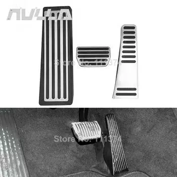 Комплект педалей для Volvo S60 V60 S90 V90, нержавеющая сталь, автомобильный ускоритель, топливный тормоз, подставка для ног, украшение на педали