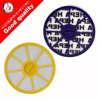 Комплект переднего и заднего HEPA-фильтра для Dyson DC05 DC08 DC15 DC19 DC20 DC21 до и после, верхний и нижний мотор, замена вакуума при аллергии