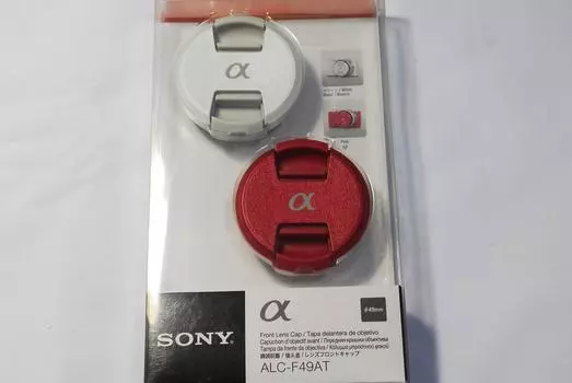Комплект передней крышки объектива Sony ALC-F49AT/WC, белый